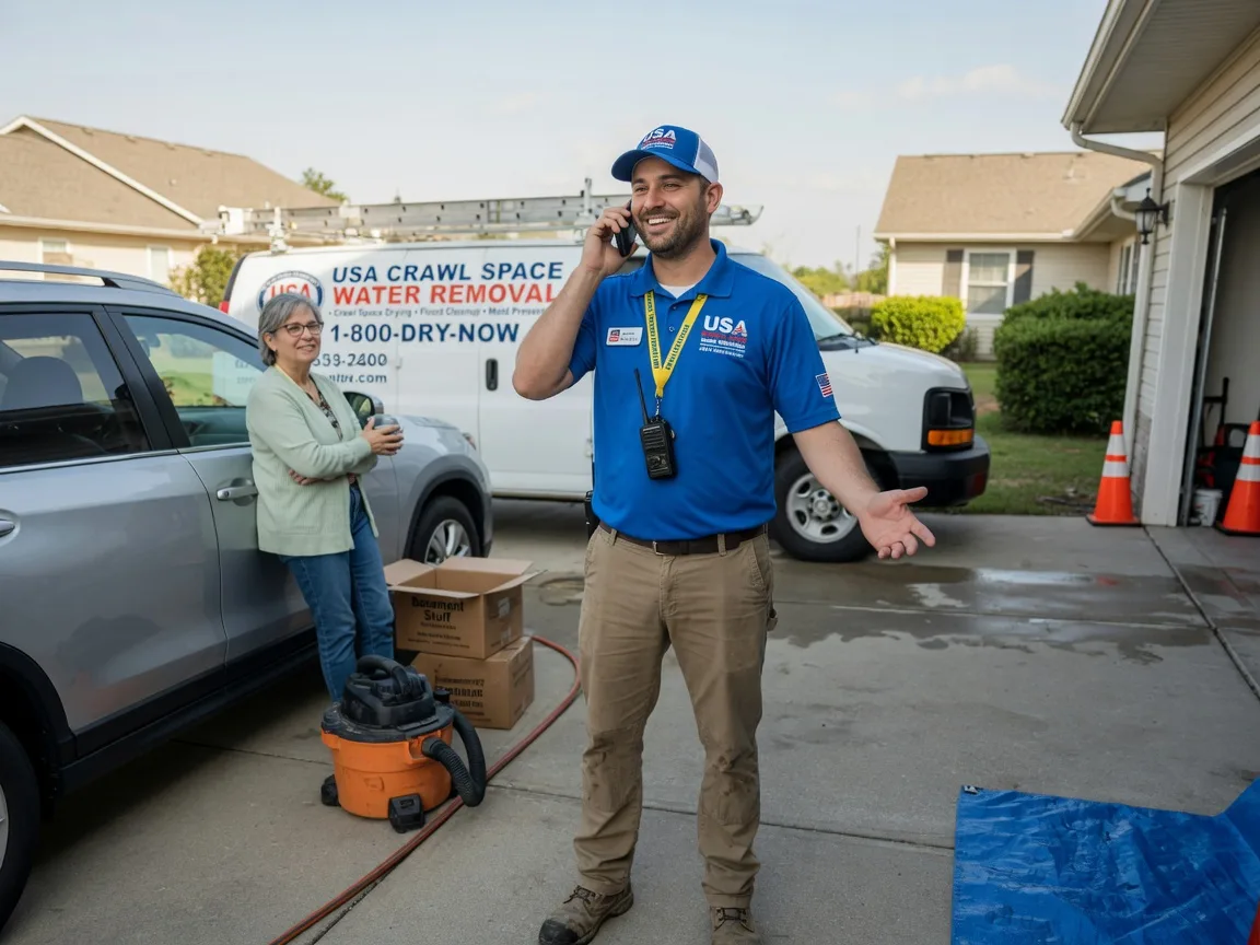 Crawl Space Water Removal Roundhead, OH FAQs